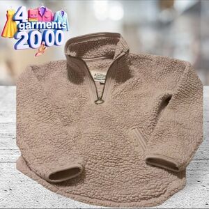 Cuddly Sherpa pull over lightweight jacket size 5/6